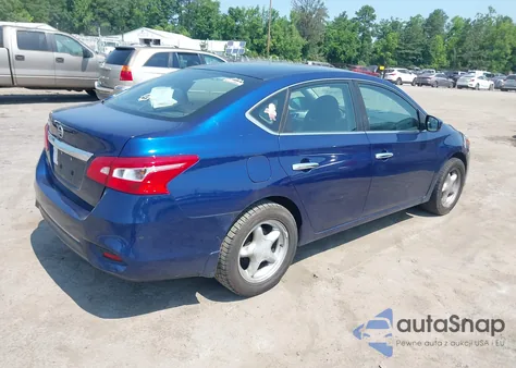 2017 Nissan Sentra S из США, поврежденный, VIN 3N1AB7APXHY333801